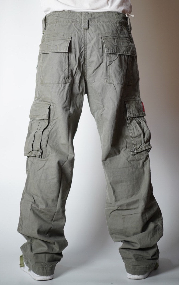50008 - Regular Fit Cargo Pants - No Side Zipper