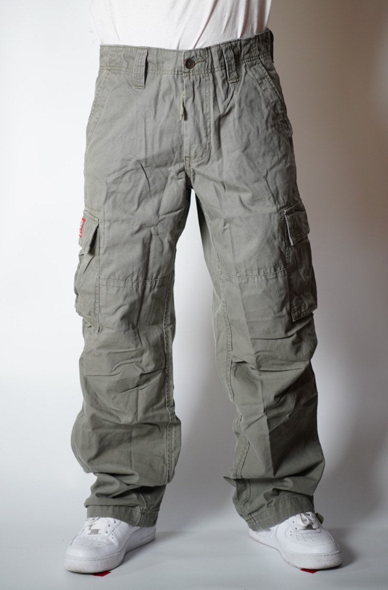 50008 - Regular Fit Cargo Pants - No Side Zipper